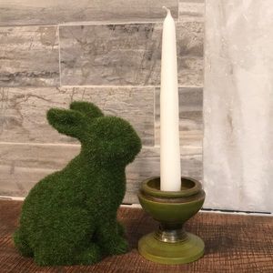 Vintage Wooden Candleholder